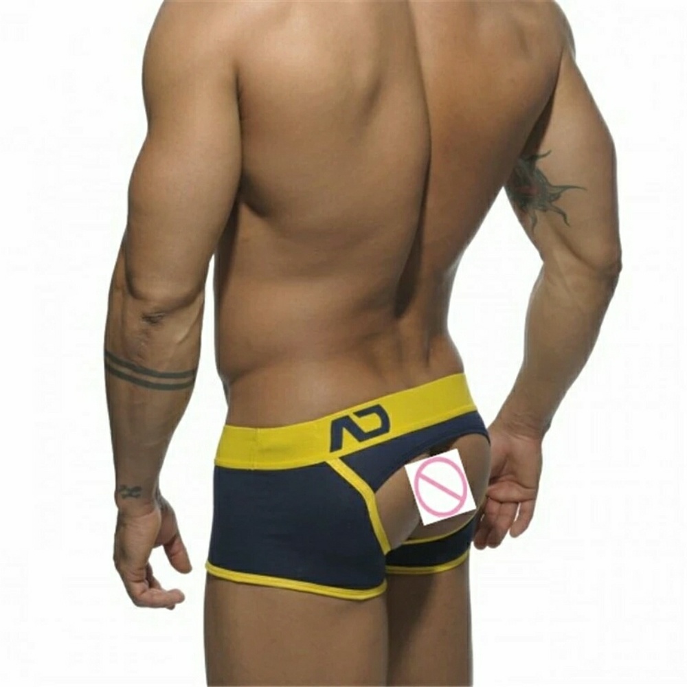 Brief jocks straps yellow